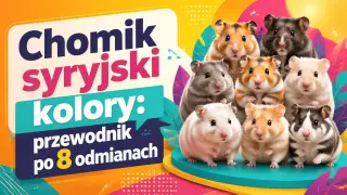 Chomik syryjski kolory: przewodnik po 8 odmianach. Urocze chomiki w różnych barwach, od białego po czarny.