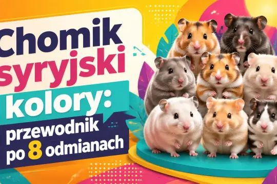 Chomik syryjski kolory: przewodnik po 8 odmianach. Urocze chomiki w różnych barwach, od białego po czarny.